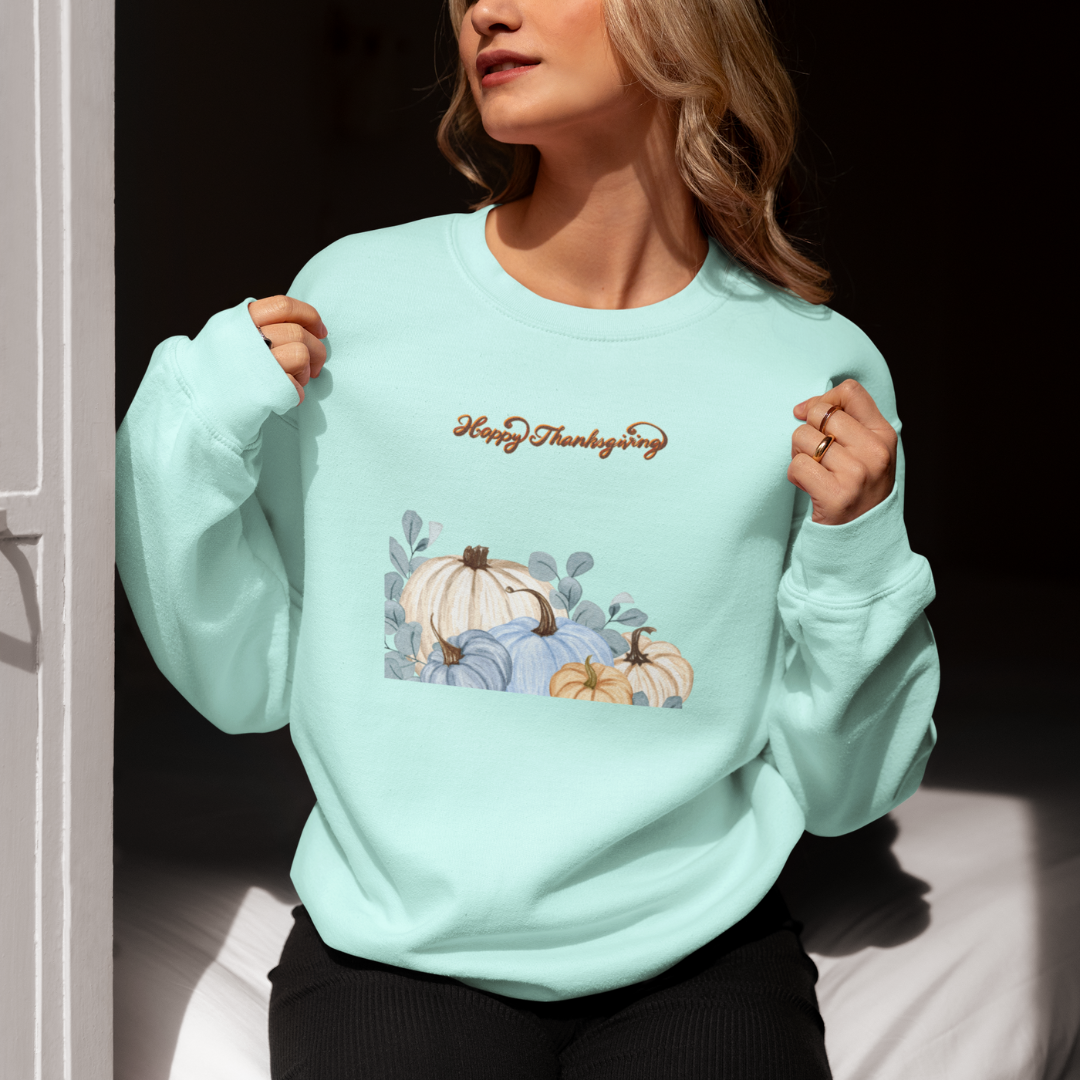 Happy Thanksgiving Pumpkin Sweatshirt