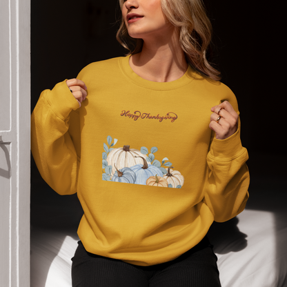Happy Thanksgiving Pumpkin Sweatshirt