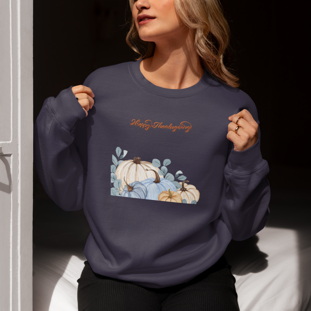Happy Thanksgiving Pumpkin Sweatshirt